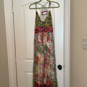 Women’s maxi dress from anthropology size 10 excellent condition